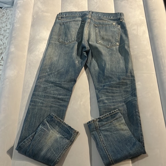 $325 Rag & Bone Size 30 Slim Leg Distressed Style Jeans Pants NWOT - Picture 7 of 9